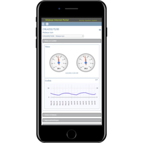 Meten, alarmeren en loggen van analoge sensoren Mobeye CML4015-SISTM - Bild 4