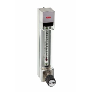 Debietmeter voor serie 1200BV @ 210mm Long (complete with integral flow control valve)