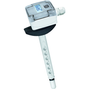 KH-40W-Display 5...95% r.H. 1x veksling, med display, Kanalhygrostat / fuktighetsføler (typ. ±2%), TYR