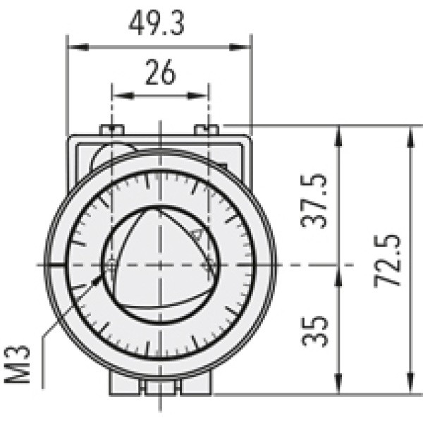 Trafag Inbouw-thermostaat LF-serie - Görsel 2