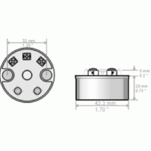 S-Products Headmount temperatuurtransmitter R82000 - Image 2
