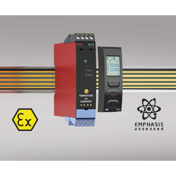 1 kanaals Ex Temp/mA transmitter incl. univ. programming display front - Bilde 2