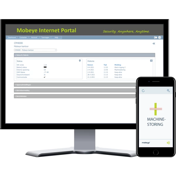 Mobeye universele alarmmelder CM4000 - Imagen 6