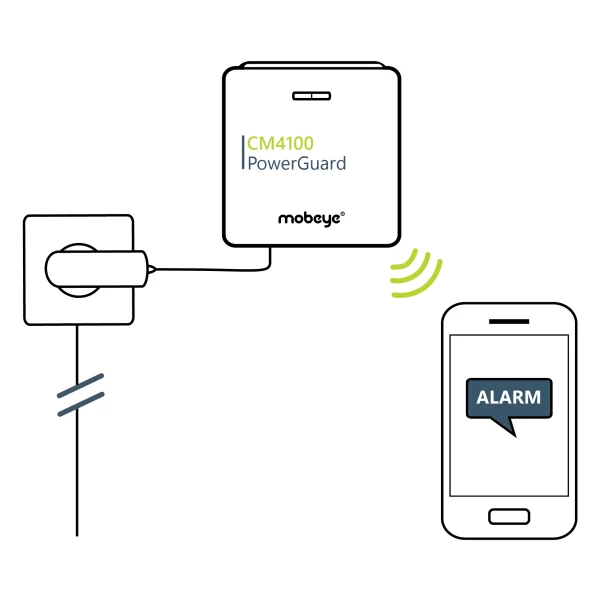 Krachtige stroomuitvalmelder Mobeye PowerGuard CM4100 – Bild 3