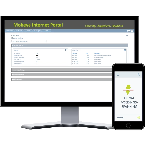 Krachtige stroomuitvalmelder Mobeye PowerGuard CM4100 – Bild 5