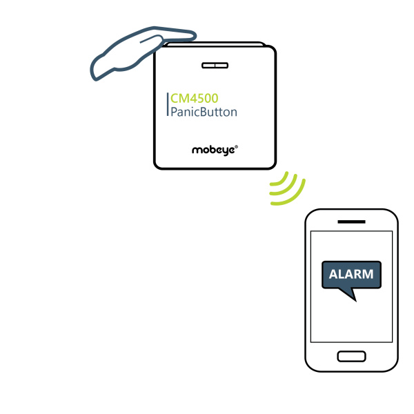 Paniekalarm voor in onveilige situaties Mobeye Panic Button CM4500 - Image 3