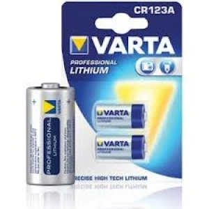 CR123 pil (blisterde 2 adet)