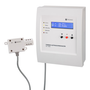 Commutateur température-humidité H-Tronic (contrôle du chauffage, contrôle du climat, contrôle de l'humidité, contrôle des serres) TLF1000