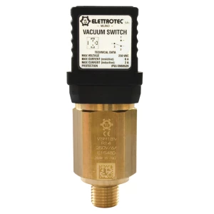 Instelbare vacuüm drukschakelaar VSM (Elettrotec)