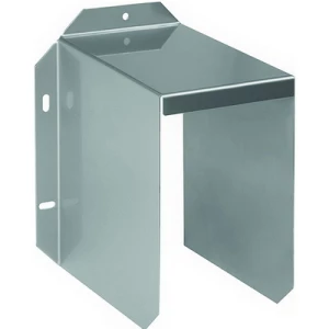 WS-04 protection contre les intempéries et le soleil 130x180x135 mm, acier inoxydable, pour boîtier TYR I / THOR II
