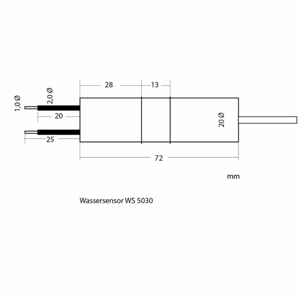 H-Tronic Waterpeilschakelaar WPS5000 met 30 mtr. sensor kabel - Afbeelding 2