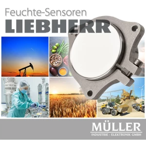 Alternative view of Explosieveilige Sensor voor het bepalen van het vochtgehalte in bulkgoederen en vloeistoffen | Litronic-FMS vlakke sensor P78-E21