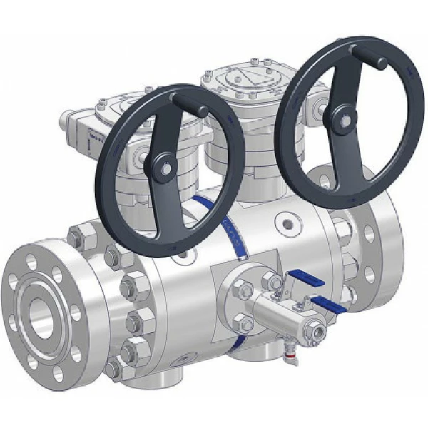 Double Block & Bleed Piping Ball Valves Taurus Series - Twin Ball Design