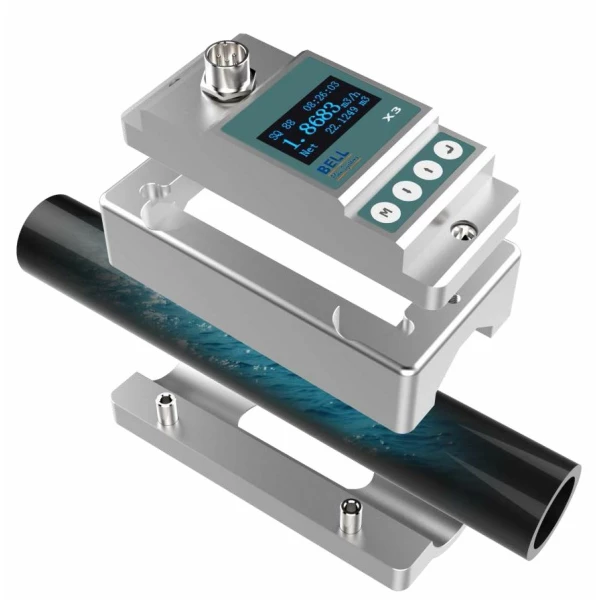 Compacte opklembare ultrasone stromingsmeter / DN15 tot DN80 - Image 3