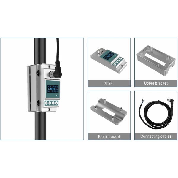 Compacte opklembare ultrasone stromingsmeter / DN15 tot DN80 - Image 2