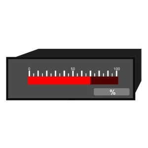 Digitale indicator staafdiagram 20 segmenten BHO2.BVO2 | 72 x 24