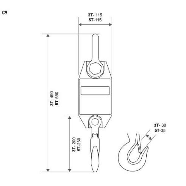 GRAM C9 / 3000 kg en 5000 kg - Image 5