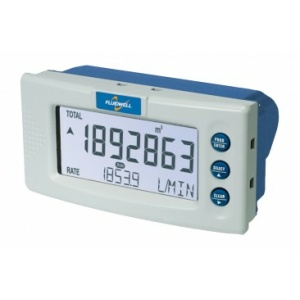 Fluidwell debietindicator D-Series - D012-P (pulsingang/totalisator)