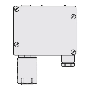 Trafag blind cover voor 90X pressostaten Art.nr.: B24126