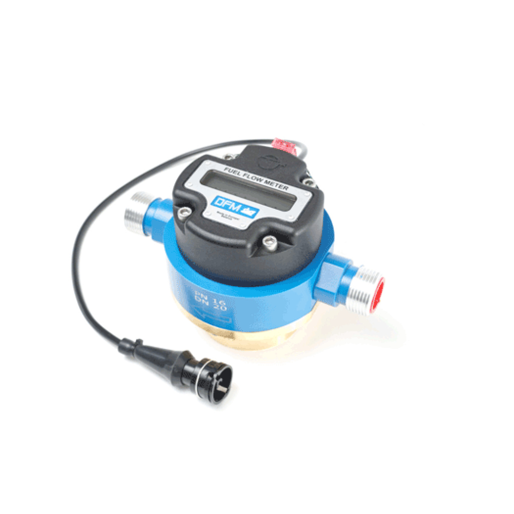 Fuel consumption meters with marine approval DFM Marine Marktechnical