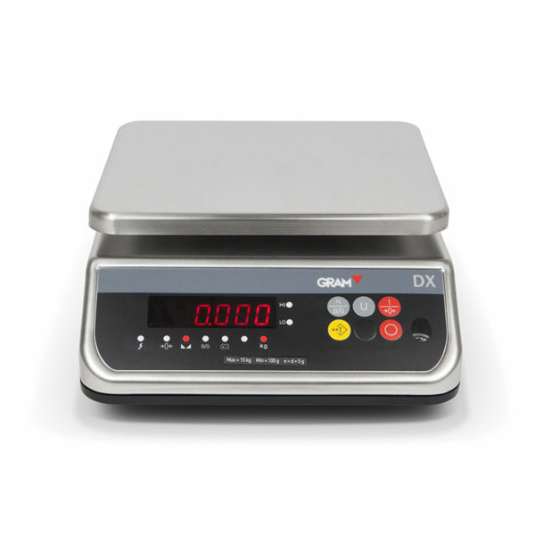 Industrie weegschaal GRAM DX (3000 g, 6000 g, 15.000 g, 30.000 g) - Afbeelding 4