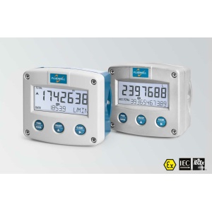 Fluidwell Serie F - F110 Intrínsecamente seguro - Indicador de caudal / Totalizador