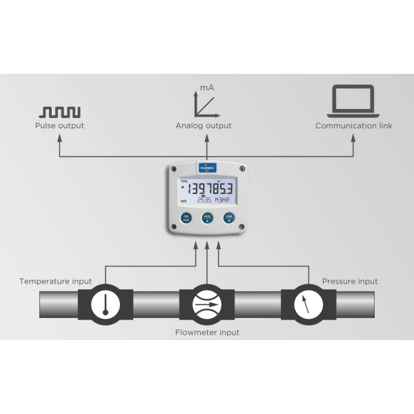 Fluidwell F Series - F126-EG Intrinsically Safe - Flow Computer - Imagen 3