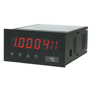 Digitale indicator - spanningsmeter / weegtechniek, hoogte karakters 14 mm M3 | 96 x 48