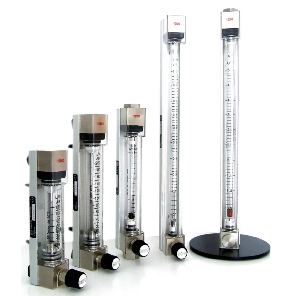 Variable Area (VA) Flowmeter serie 1200B (vernikkelde messing aansluitingen) - Afbeelding 2