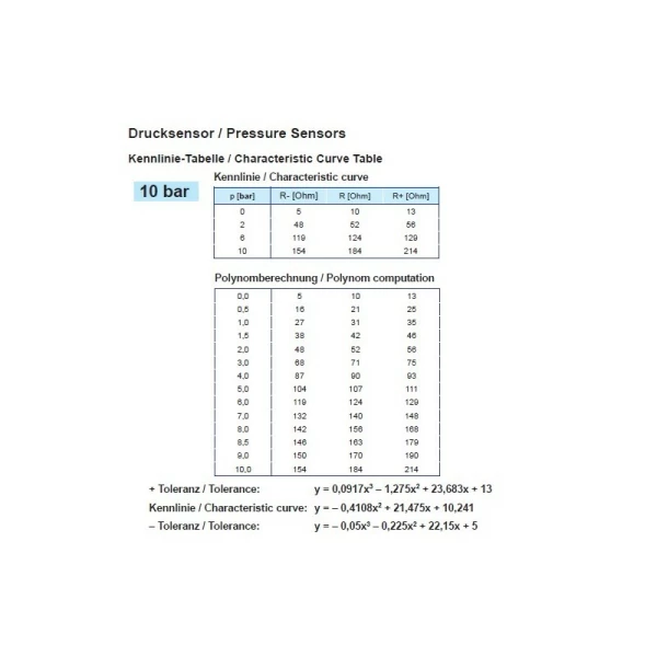 VDO Pressure sender 0-10 Bar - 1/4" - VDO 360 081 030 039 - Image 3