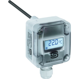 TM65T-U 150mm Οθόνη, 0-10V, Αισθητήρας θερμοκρασίας με ρυθμιζόμενο εύρος μέτρησης με διαφανές κάλυμμα