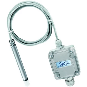 RPFTF-20-Modbus Display Ruimte-pendel vocht- en temperatuursensor met Modbus RTU, incl. Y-adapter