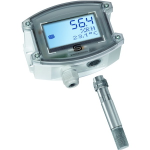 AFF-25-U Display 0-10V Buitenopnemer RV actief met steekbare meetkop TYR II