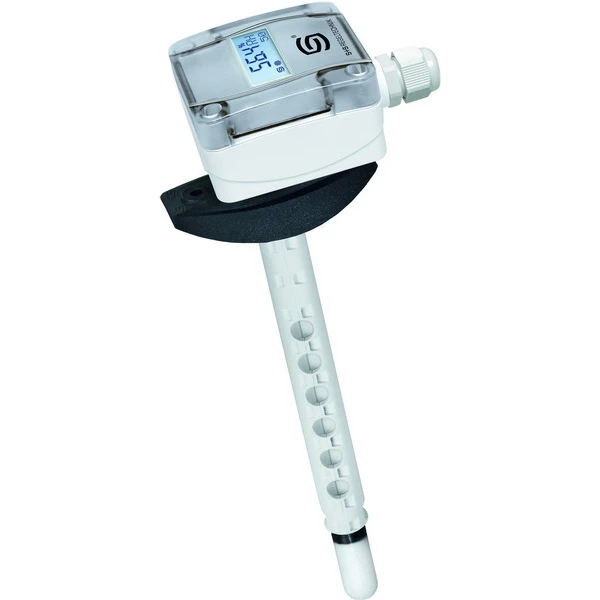 KH-40W-Display 5...95% r.H. 1x veksling, med display, Kanalhygrostat / fuktighetsføler (typ. ±2%), TYR