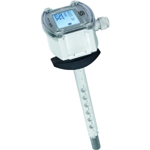 KFTM-CO2-W-Display 0...2000 / 5000ppm, 0-10V / 4...20mA, Omskifterkontakt, 0-100%, temp. justerbar TYR II