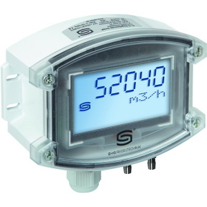 Premasreg 7165-U / W Afficheur 0...5000Pa 0-10V, 1xW, Convertisseur de débit volumétrique, TYR II