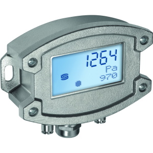 Premasreg 7111-U VA Display 0-10V & 1xSwitch, avec presse-étoupe, boîtier en acier inoxydable, IP67, capteur de pression