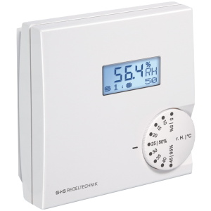 RHT-30W-Display Romtermostat, to-trinns, 1x 0-10V, elektronisk, BALDUR II