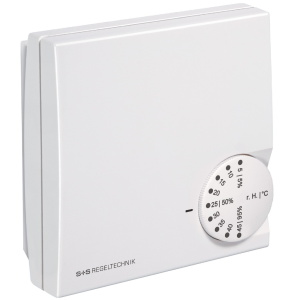 RHT-30W Romtermostat, to-trinns, 1x 0-10V, elektronisk, BALDUR II