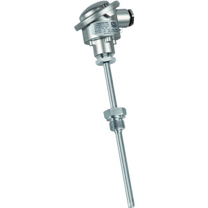 ETF6 NTC 20k L= 100 mm Sonda atornillable con distanciador de acero inoxidable