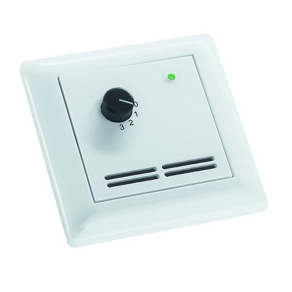 FSTF KTY 81-210, L, D4 Sensor y medidor de temperatura ambiente, montaje empotrado en aparellaje