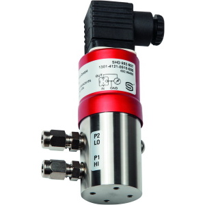 SHD 692-I-900 0...0, 1bar, uit 4...20mA, 24VDC Verschildrukomvormer met actieve uitgang