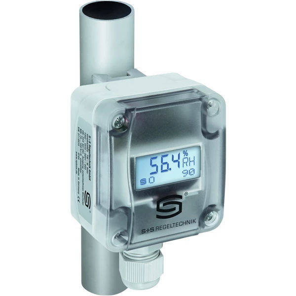 TW-U / W-Tube Ekran 0...100% rH, 0-10V + Değiştirme kontağı Çiğlenme noktası sensörü