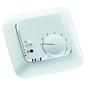 RTR-E 6011 Rumtermostat, planforsænket, rum- og fjernføler (kombinationsregulator)