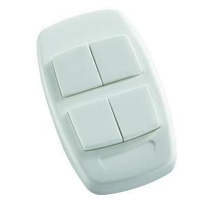 Emisor de radio HT4-FSE-sw para control manual, 4 canales, negro