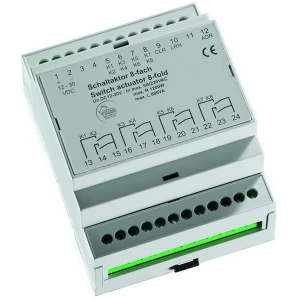 HS-SA4-FEM radiografische ontvanger, schakelactor, 4 kanalen, DIN-rail