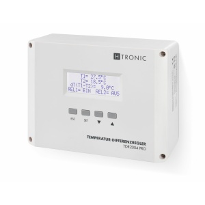 Régulateur de température différentielle TDR2004 pro