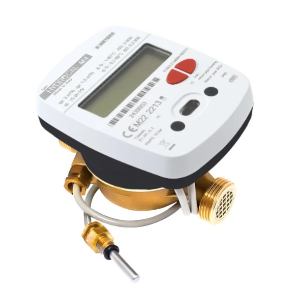Energy meter - heat meter Hydrocal-M4 / DN15 - return, maxT 90C Qp=0.6m3/h Qs=1.2 m3/h WMBus