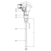 Thermokoppel type: K met DIN-B behuizing incl. RVS seperate dompelbuis TCK - Image 2