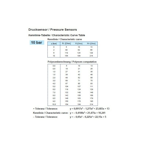 VDO Drukopnemer 0-10 Bar - M10 - Image 3